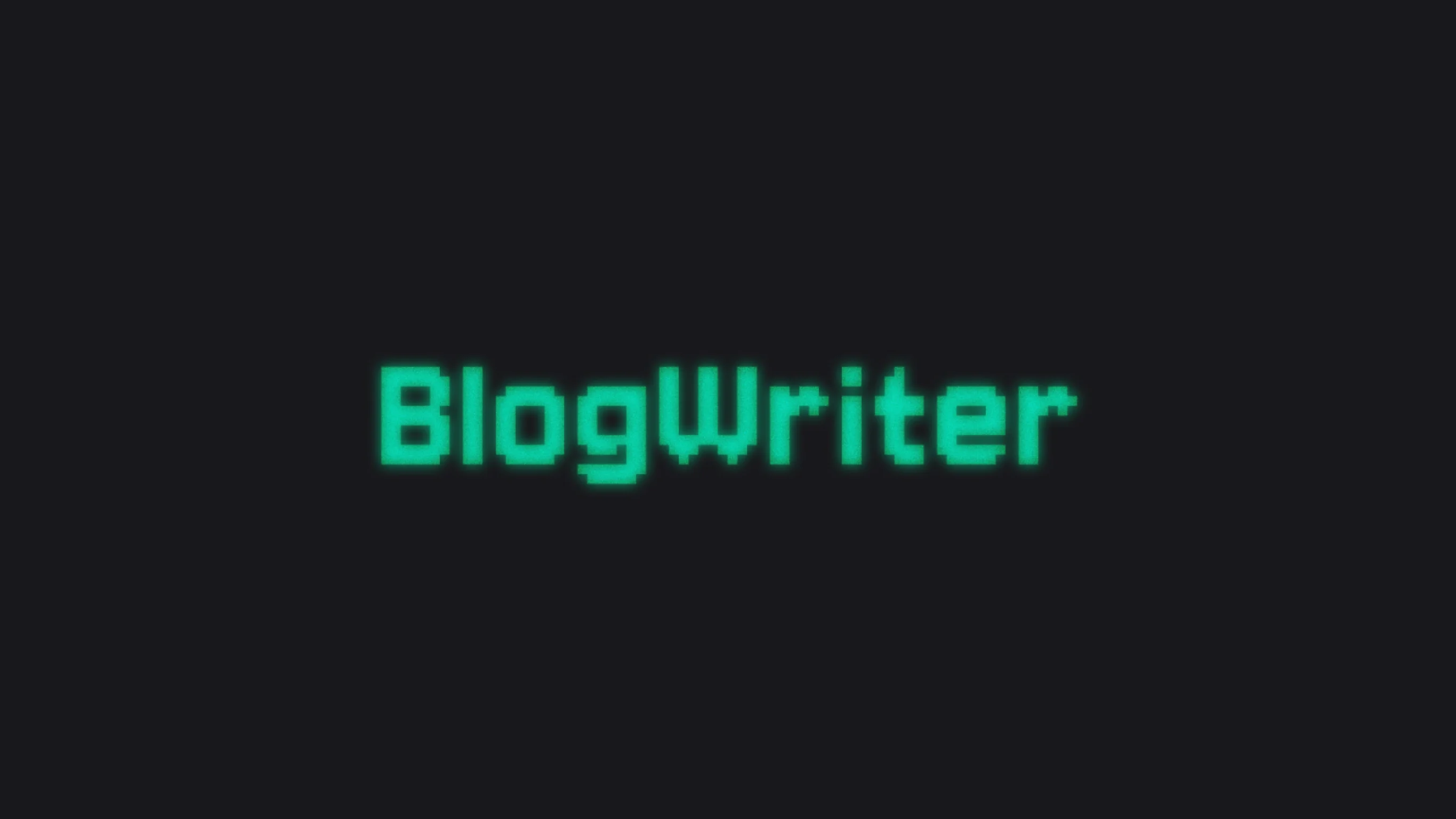 BlogWriter Full Logo